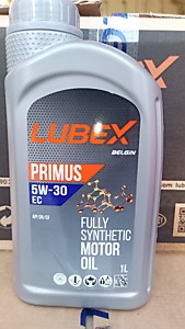 Масло LUBEX PRIMUS EC 5W-30 синтетика 1 л. L03413101201