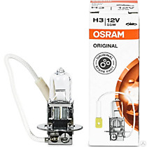 Лампа галогеновая  H 3 12v 55w OSRAM PK22s