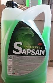 Антифриз SAPSAN 5л зеленый