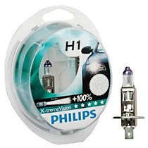 Лампа галогеновая  H 1 12v 55w PHILIPS X-treme Vision/12258XVS2
